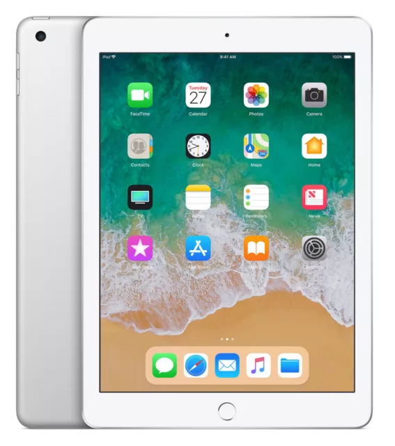 Apple iPad 6. Gen. 32GB, WLAN + Cellular,SIMlockfrei , 24,64 cm, (9,7 Zoll) -...