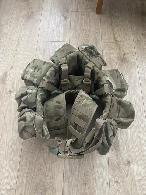 MOD Lightweight Cadet Webbing British Army Airborne ATC ACF Camo Camouflage - Foto 3