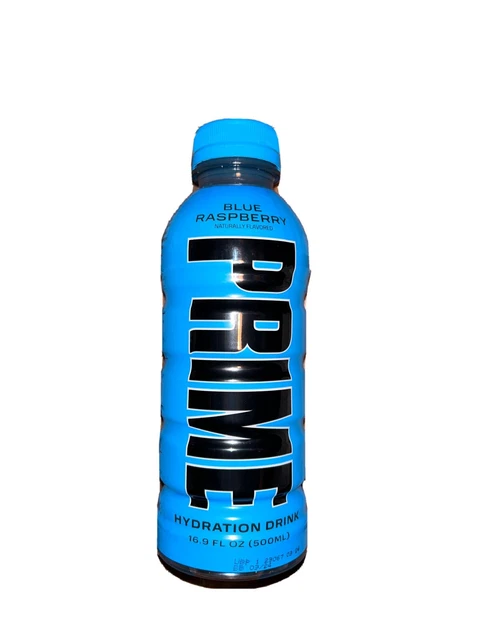 Bebida hidratante PRIME 16,9 OZ de Logan Paul x KSI | FRAMBUESA AZUL 1 BOTELLA