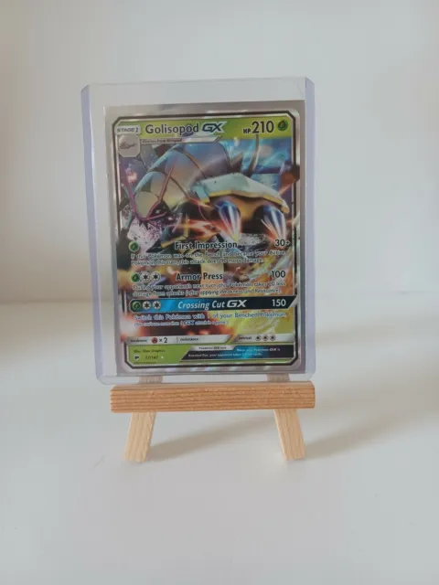 Golisopod GX (17/147)- Sun & Moon Burning Shadows Rare GX Pokémon Card