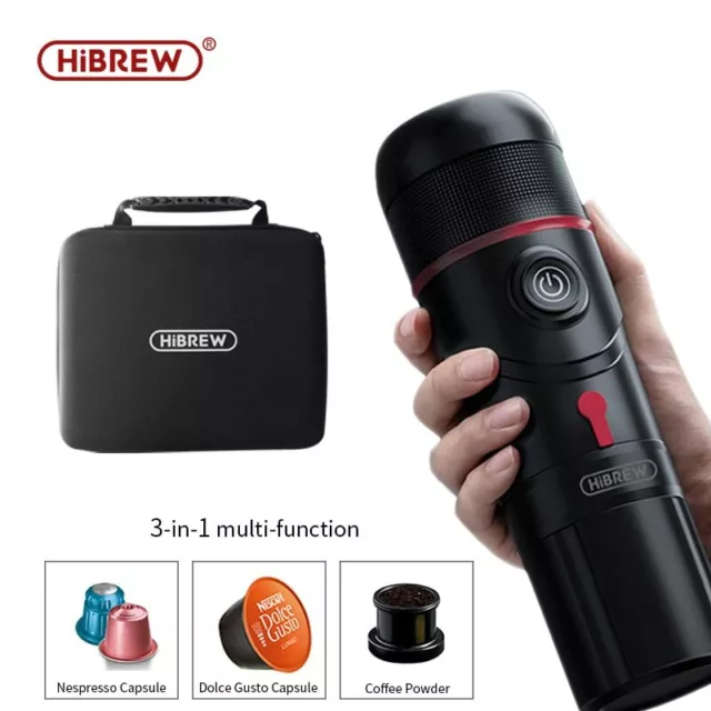 Machine A Café Portable hiinfusion Pour Voiture DC12V Expresso Cafetière Capsule