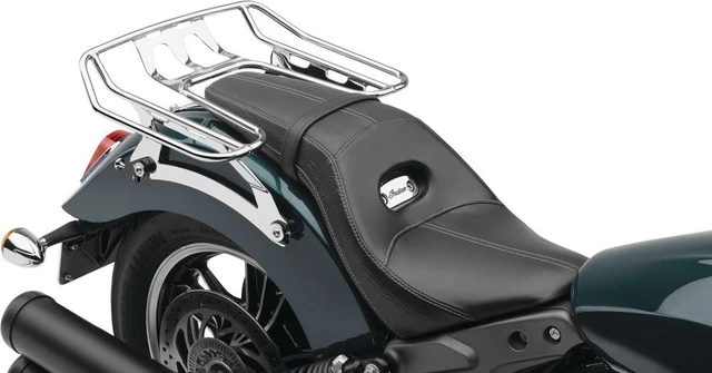 Indian Scout Rear Rack BA WRAP AROUND Rack For Indian Scout, Scout Sixty 2015-2020 with 2-Up ...