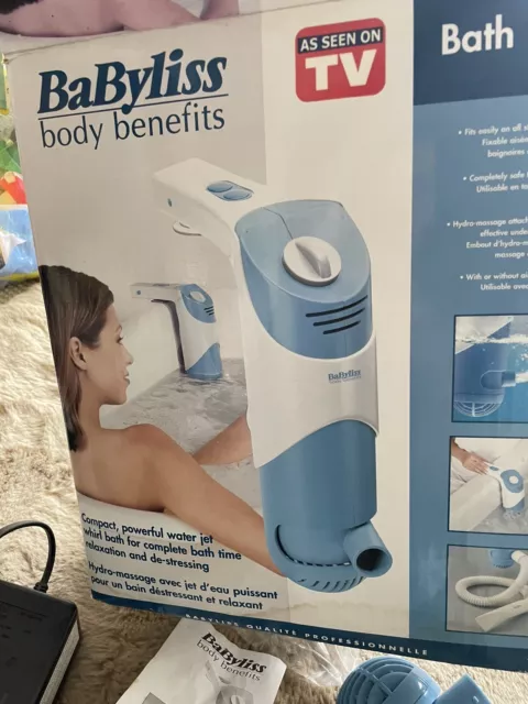 NUOVO Babyliss Body Benefits Bath Spa - Scatola nuova aperta