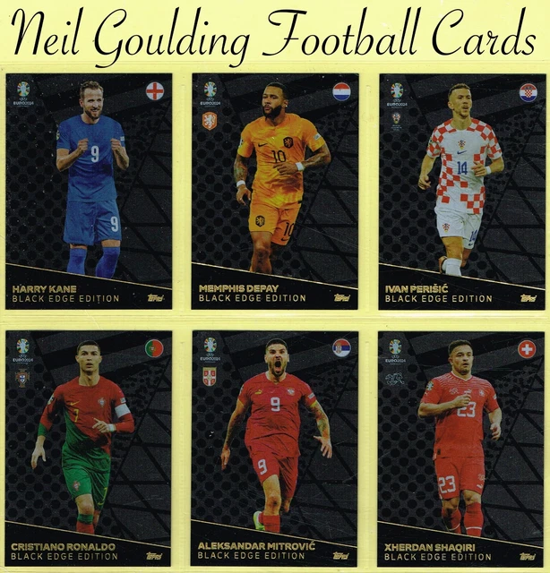 TOPPS MATCH ATTAX ☆ UEFA EURO 2024 GERMANY BLACK EDGE ☆ Football