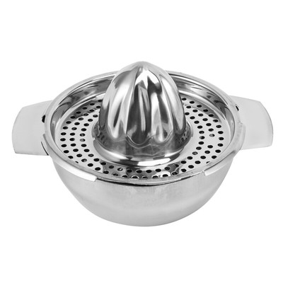 PQZATX Acciaio Inox Manuale Succo Alesatore Vetro Arancio spremiagrumi Lemon Lime Squeezer 