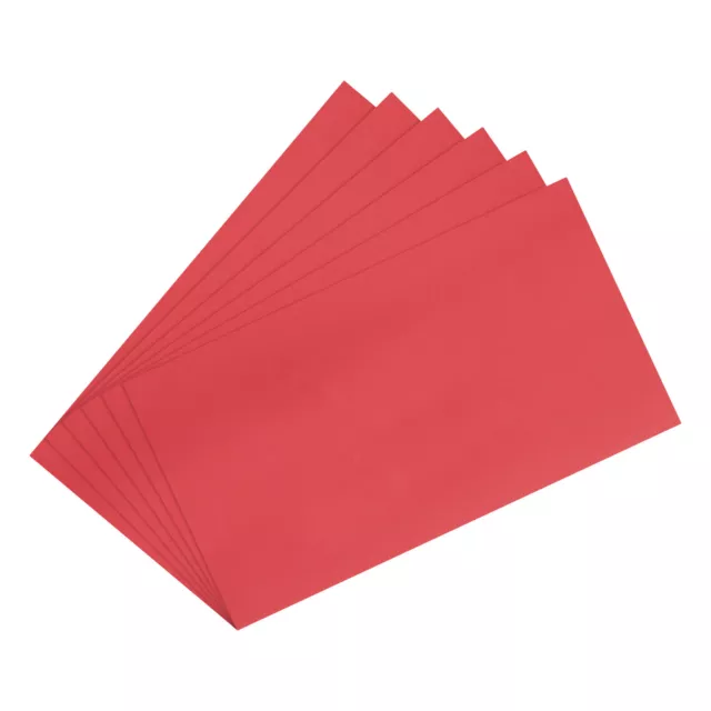 EVA Foam Sheets Red 35.4 Inch x 19.7 Inch 1mm Thick Crafts Foam Sheets 10Pcs