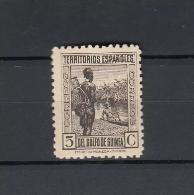 Crcol24 Sello España Colonia Guinea Española  Cat Ne 11Xx Sin Charnela 40