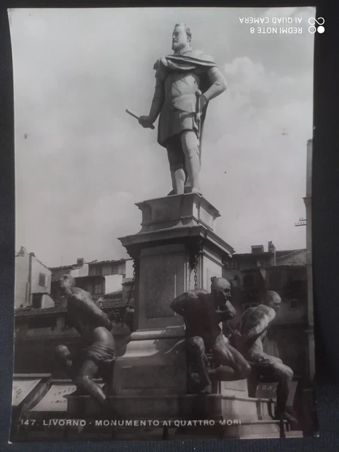 Livorno 1951 Monumento Ai Quattro Mori - Splendida Cartolina