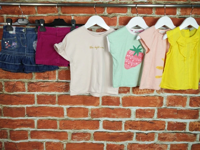 Baby Girl Bundle Age 12-18 Months Next M&S Jojo Maman Bebe Skirt T-Shirt 86Cm