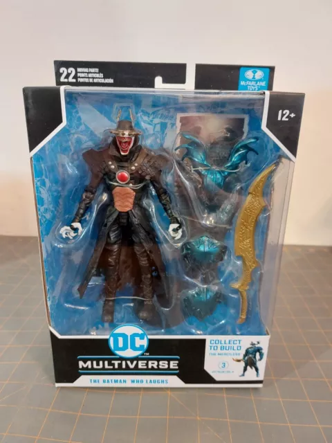 DC Multiverse Batman Who Laughs McFarlane Toys W/ Wings BAF Merciless Dark Night