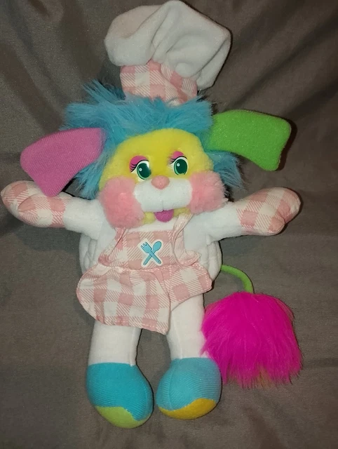 Peluche Popples Cuisinier Vintage - Mattel - Série Costume - Occasion