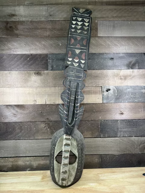 African Mask Mossi Plank Mask Burkina Faso