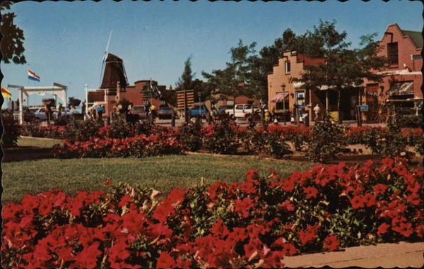 Holland,MI Dutch Village Ottawa,Allegan County Michigan Penrod Studio Postcard