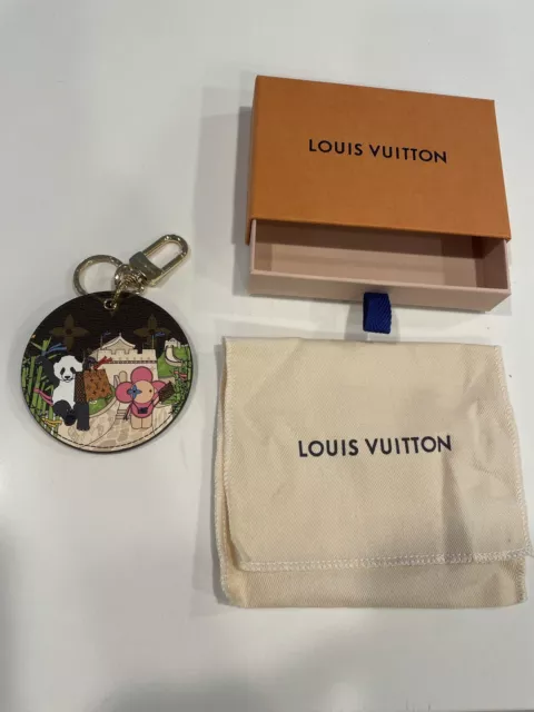 Louis Vuitton 2021 ILLUSTRE Hollywood Drive Xmas Bag Charm and Key Holder