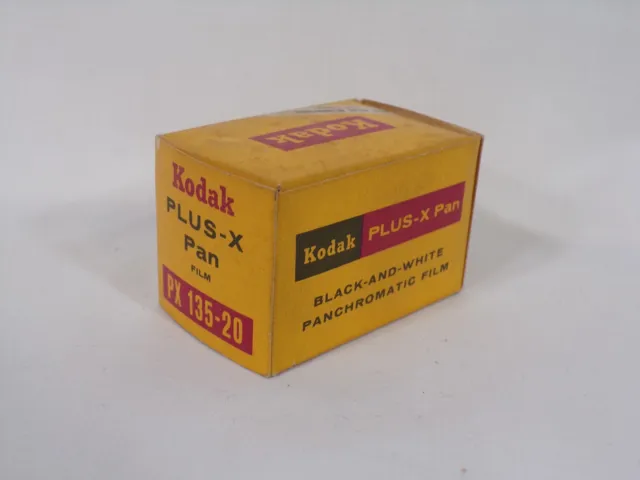 Vintage Kodak Plus-X Pan PX135-20 35mm Film Ex. 1968 Panchromatic Film NewOld