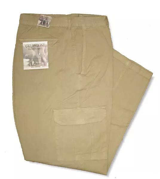 Mens Cargo Twill Pants 48 X 30   58 X 30