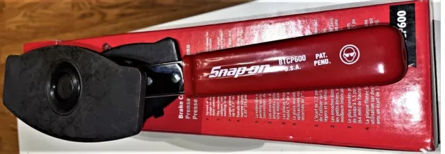 *NEW* Snap-on Tools Brake Caliper Spreader BTCP600 RATCHETING - Brake Pad Tool