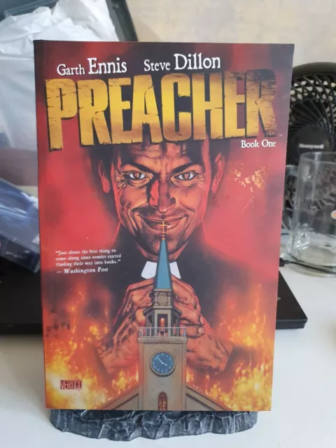 Preacher Book One Collected TPB Trade Paperback DC Vertigo Garth Ennis