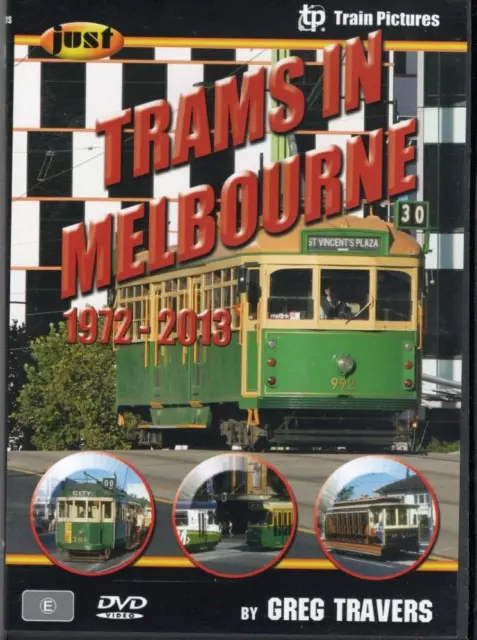 Train Pictures Productions - Just Trams In Melbourne 1972-2013 Dvd  Greg Travers