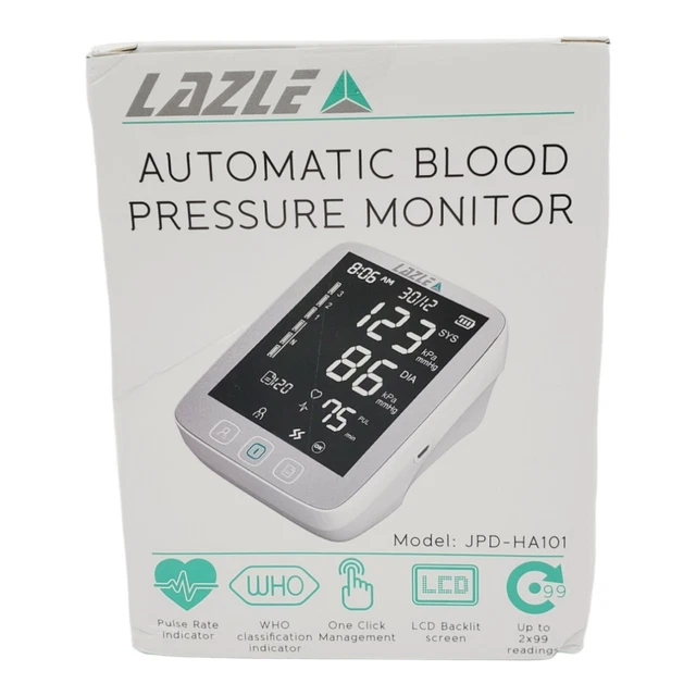 NEW 2022 LAZLE Blood Pressure Monitor Automatic Upper Arm Machine JPD