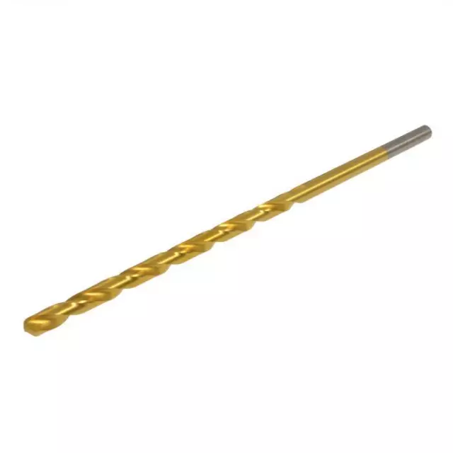 Pack Size 50 Long Series Drill 6.5mm x 159mm HSS Titanium Coated Bit Alpha