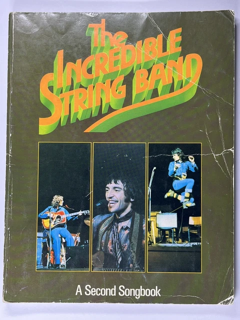 THE INCREDIBLE STRING Band Song Book Original Vintage A Second Songbook the-incredible-string-band-song-book-original-vintage-a-second-songbook