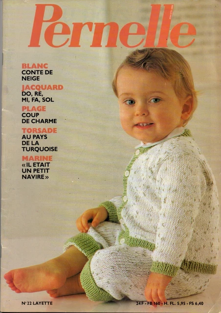 Catalogue De Tricot Layette Vintage Del Duca N°50 - Enfant Bébé, En Bon état, Occasion