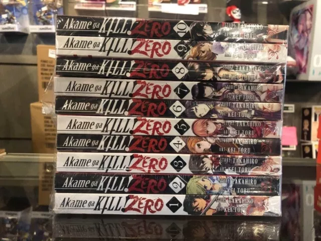 Buy Akame ga Kill Zero Kei Toryu [Volumes 1-10 Manga Complete Set