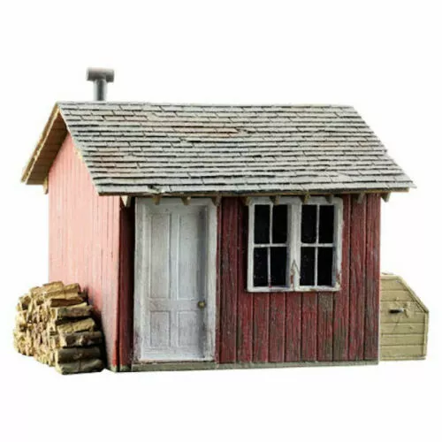 Woodland Scenics ~ N Scale ~ Built and Ready ~ Work Shed ~ BR4947