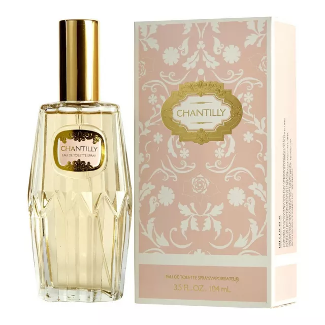 Chantilly for Women by Dana Eau de Toilette Spray 3.5 oz - New in Sealed Box