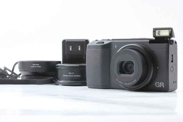 [Near MINT] RICOH GR II 16.2MP GH-3 GW-3 0.75 DIGITAL COMPACT CAMERA From JAPAN