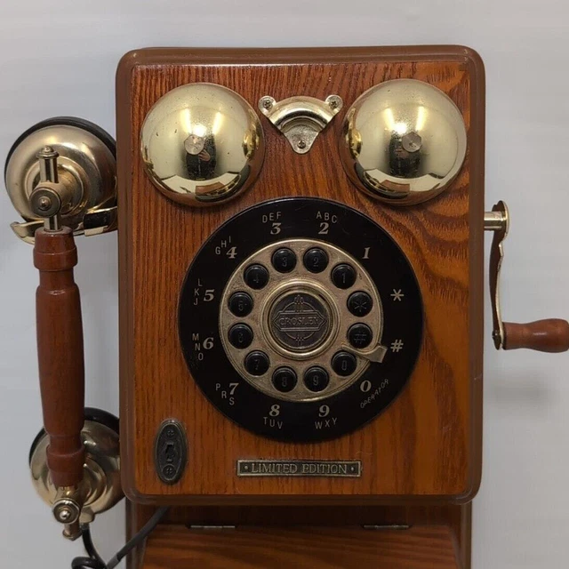 VINTAGE SPIRIT OF ST LOUIS Replica Wooden Wall Phone £55.22 PicClick UK