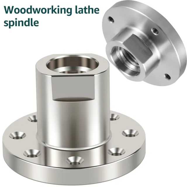 Wood Lathe Faceplate 3inch Steel Lathe Face Plate High Precision~