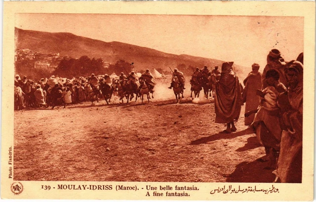 CPA AK MOROCCO MOULAY-IDRISS - A beautiful fantasy (92642)