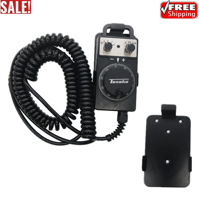 5V 100PPR CNC Manual Pulse Generator MPG Pendant HC115 for TOSOKU for FANUC NEW