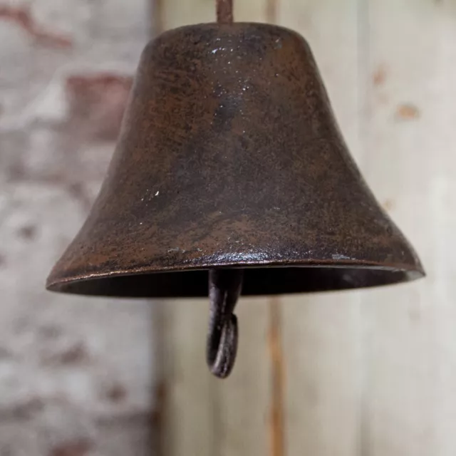 Stilvolle Glocke mit Schmetterling, Haustürglocke wie antik, im Landhausstil 3