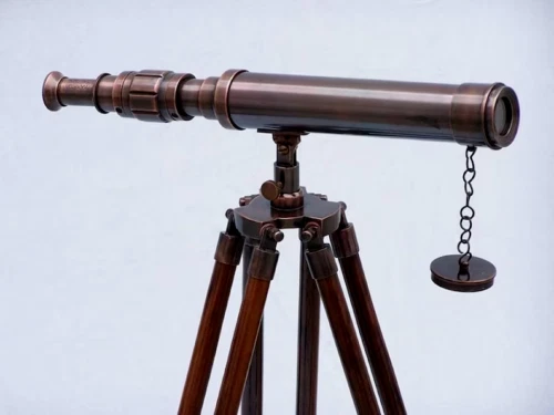 Standing Copper Harbor Master Telescope 30" Table Desk Decor Spyglass gift