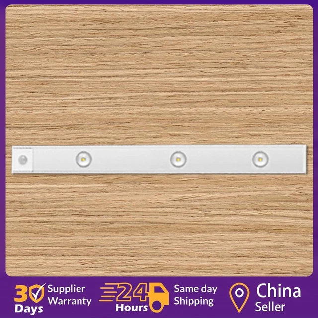 LED WIRELESS MOTION Sensor Light Ultrathin Rechargeable for Living