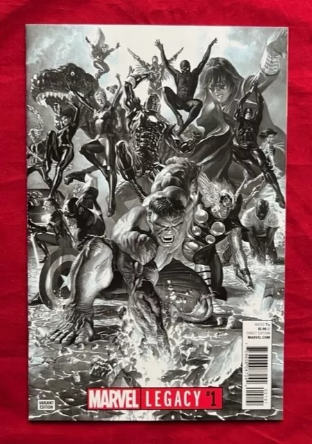 Marvel Legacy #1 Alex Ross 1:100 Sketch Marvel Variant NM