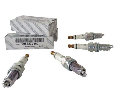 NGK 4 CANDELE ORIGINALI 55232360 NGK ZKR7AI-8 FIAT 500 PANDA 1.2 LPG PUNTO 1.4 GPL 