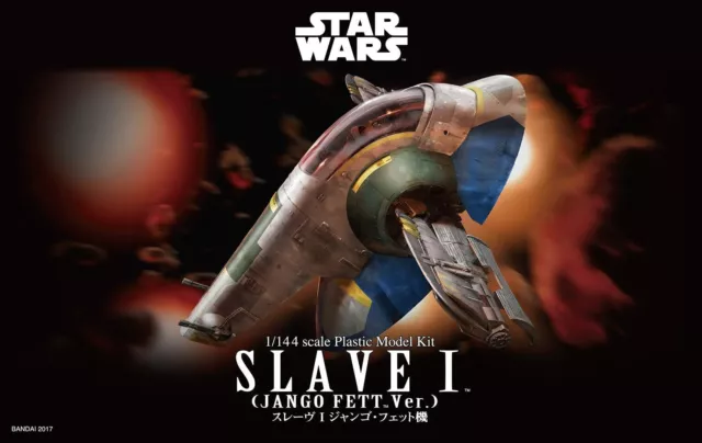 Bandai Star Wars 1/144 Slave I Jango Fett Ver. Plastic Model Kit Brand New Japan