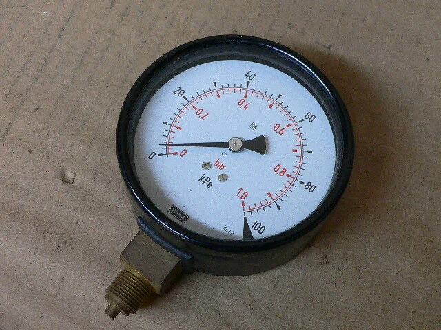 Wika Ki.1,0 Pressure Gauge 0-100