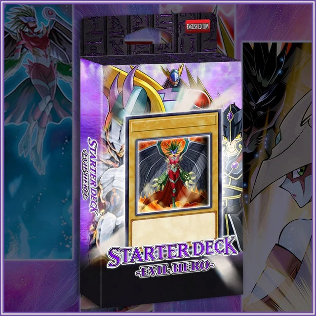 SUPREME KING EVIL HERO STARTER DECK 48 | Dark Fusion Gaia Wing Gainer YuGiOh  $30.00 - PicClick