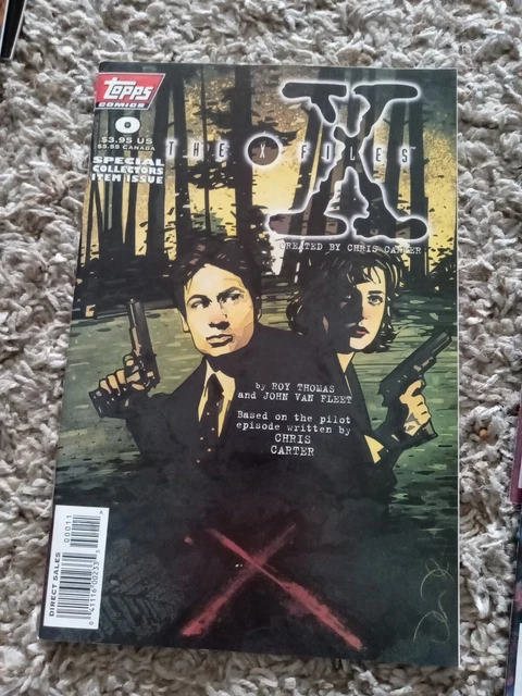 The X-Files #0 Topps Comics Special Collectors Item Issue, Direct Sales Edition