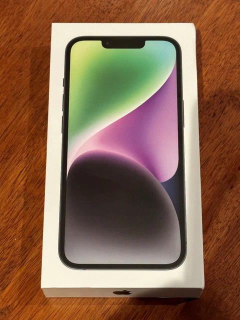 APPLE IPHONE 14 128GB MIDNIGHT -UNLOCKED A2882 NEW CONDITION NEVER USED ...
