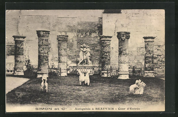 CPA Beauvais, Simon et Cie - Antiques, 32-34 Rue Gambetta