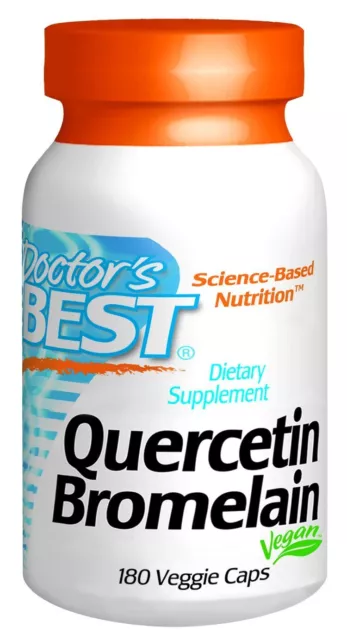 Doctors Best Quercetin / Bromelain 180 Kapseln