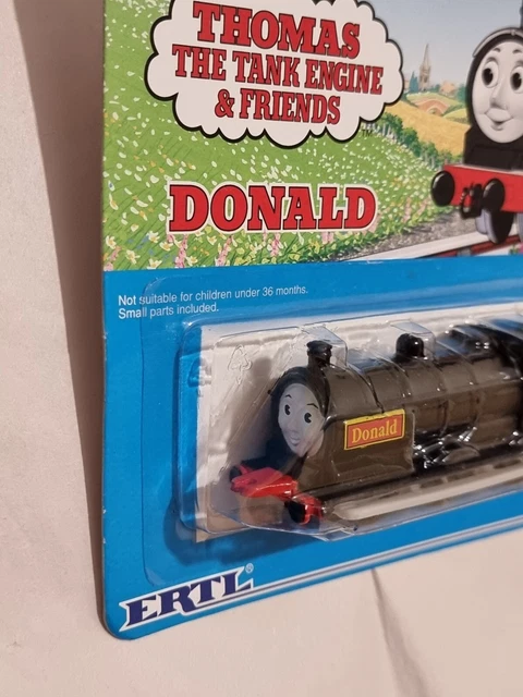 THOMAS THE TANK Engine & Friends ERTL DONALD TRAIN DIECAST NEW AND ...