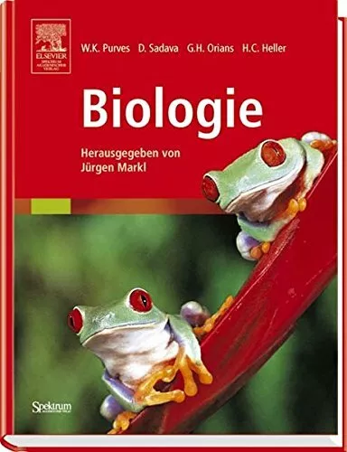 BIOLOGIE von Purves Sadava Jürgen Markl 7. Auflage 2006 | Buch | Spektrum