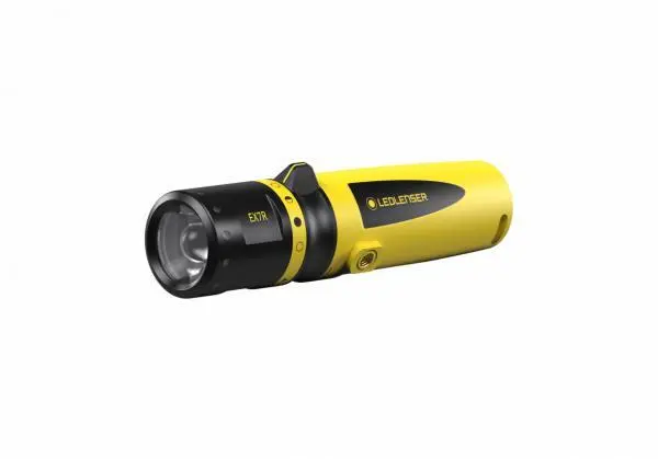 Led Lenser® 500837 EX7R Wiederaufladbare, fokussierbare EX-Taschenlampe für Ex